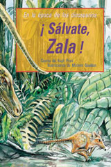 Leveled Reader 6pk morado (purple) &amp;iexcl;S&amp;aacute;lvate, Zala! (Zala Runs for Her Life)